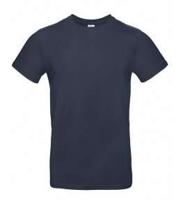 Мужская футболка B&C EXACT 190 Темно-синий
