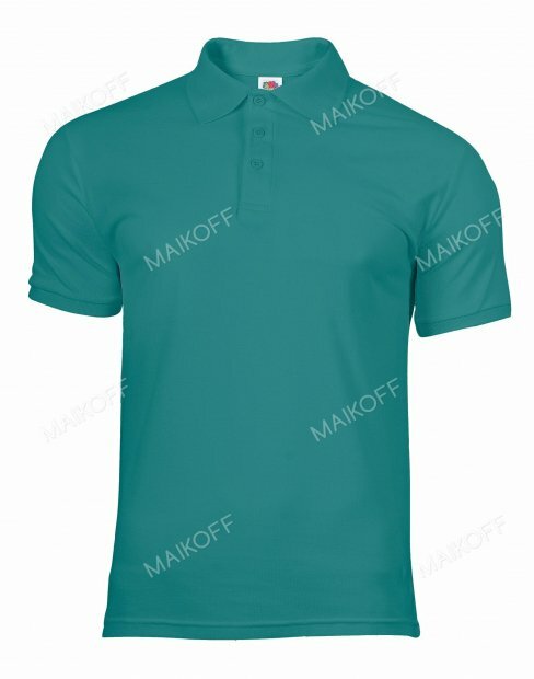 Мужская футболка поло Fruit of the Loom Polo 63-402-0/77 фото