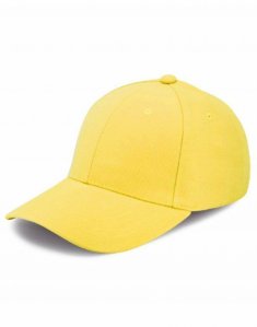 Кепка 6-ти панельна Cofee HEAVY Сонячно жовтий
