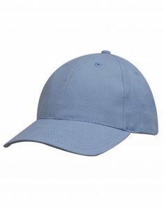 Кепка 6-ти панельная Headwear Brushed Cotton Cap Голубой