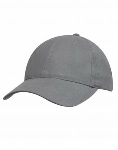 Кепка 6-ти панельная Headwear Brushed Cotton Cap Графит