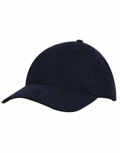 Кепка 6-ти панельная Headwear Brushed Cotton Cap Глубокий темно-синий