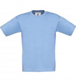 Детская футболка B&C EXACT 150 Голубой