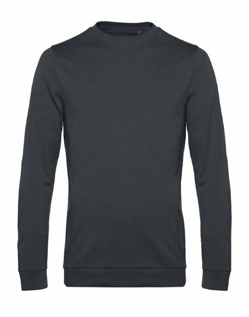 Мужская свитшот B&C Set In WU01W/Asphalt фото