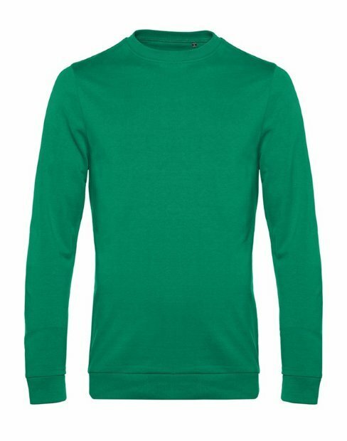 Мужская свитшот B&C Set In WU01W/KellyGreen фото