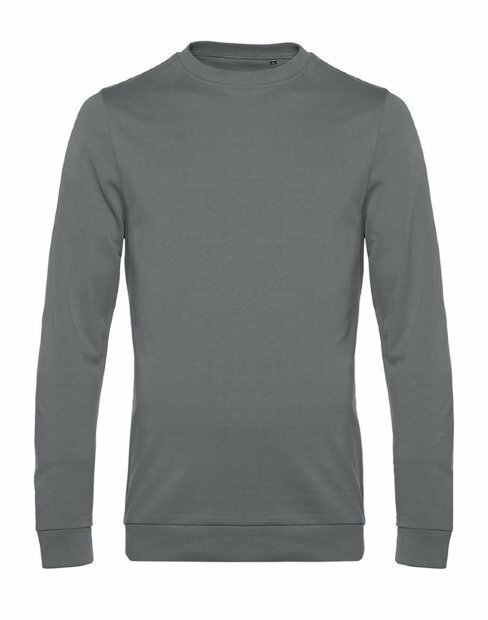 Мужская свитшот B&C Set In WU01W/ElephantGray фото