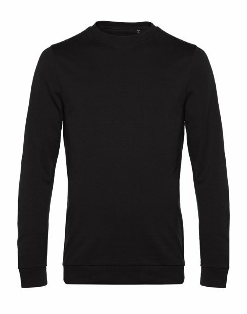 Чоловіча світшот B&C Set In WU01W/BlackPure фото