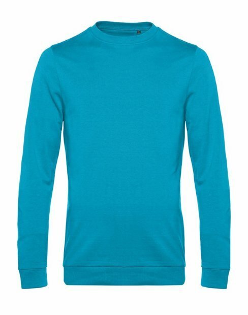 Мужская свитшот B&C Set In WU01W/HawaiianBlue фото