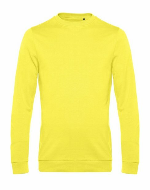 Мужская свитшот B&C Set In WU01W/SolarYellow фото