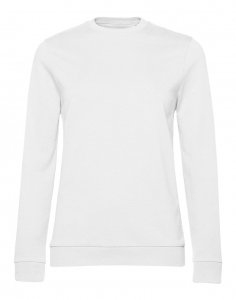 Жіночий полегшений світшот B&C Set In Women Білий