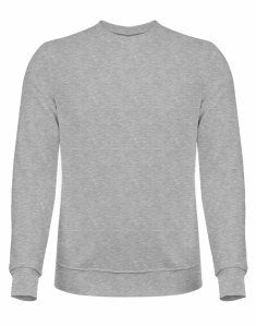 Мужской свитшот RM Серый меланж U-0301/GreyHeather фото