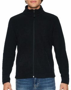 Чоловіча флісова кофта Gildan Hammer 280 Чорний