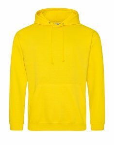 Толстовка чоловіча JustHoods COLLEGE HOODIE Сонячно жовтий