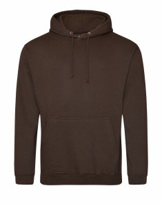 Мужская толстовка JustHoods COLLEGE HOODIE Коричневый