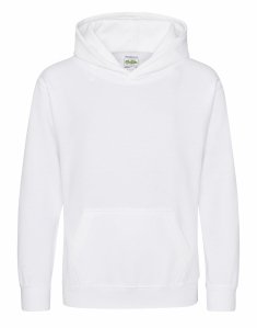 Дитяча толстовка Just Hoods KIDS HOODIE Білий