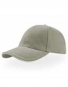 Кепка 6-ти панельная Atlantis Liberty Sandwich Хаки