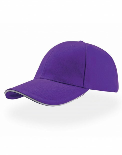 Кепка та панама Atlantis Liberty Sandwich LISA/Viola-Bianco фото