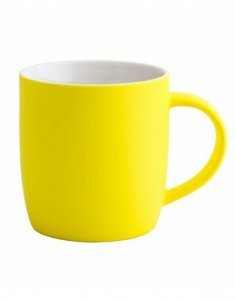 Чашка фарфоровая матовая FIESTA Лимонный