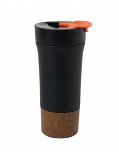 Термокружка с пробковой подставкой Petronas Оранжевый en_34N718D/92 фото