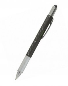 Ручка многофункциональная 5 в 1 Multi-tool Plast Графит en_110070/HF2 фото