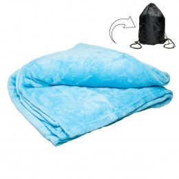 Плед корал-флисовый Голубой es_904017/04 фото