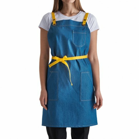Фартук vt_muffin_jeans/yellow фото
