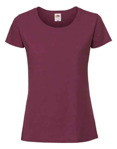 Женская футболка Fruit of the Loom Ringspun 61-424-0/41 фото