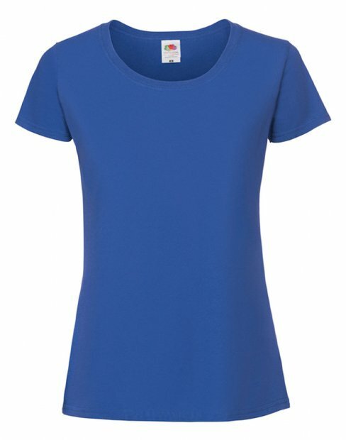 Женская футболка Fruit of the Loom Ringspun 61-424-0/51 фото