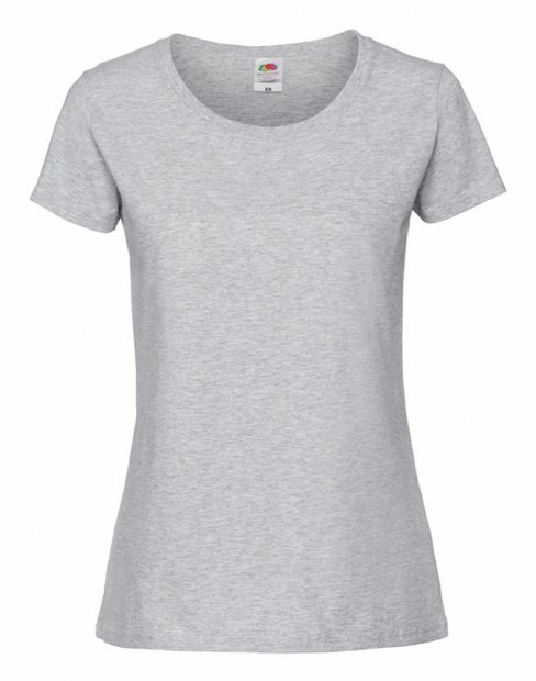Женская футболка Fruit of the Loom Ringspun 61-424-0/94 фото