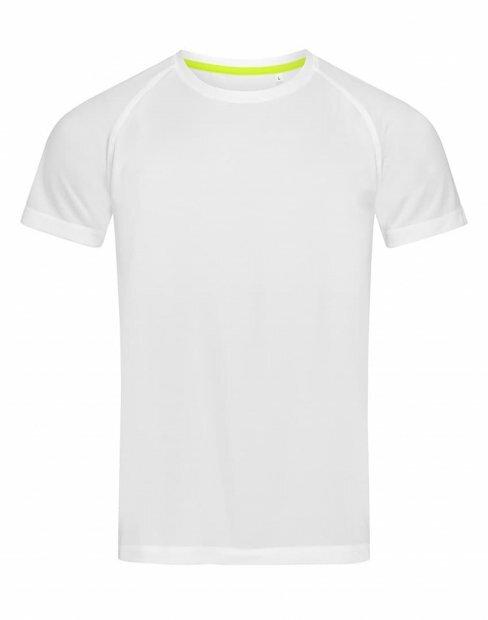 Мужская футболка спортивная Stedman ACTIVE ST8410/WHI фото