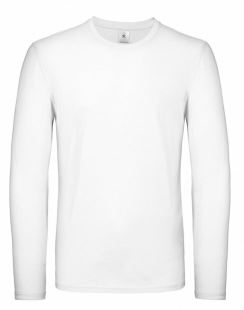 Мужская футболка с длинным рукавом B&C LSL TU05T/001 фото