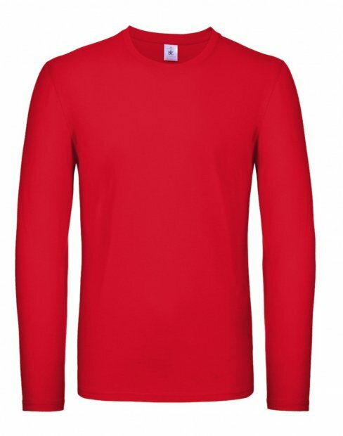 Мужская футболка с длинным рукавом B&C LSL TU05T/004 фото