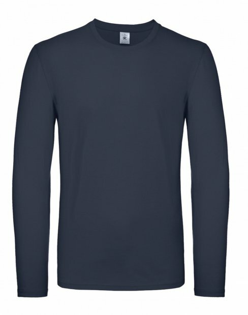 Чоловіча футболка з довгим рукавом B&C LSL TU05T/003 фото