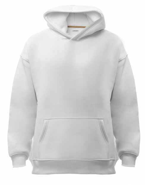 Чоловіча толстовка Maikoff Unisex unisexHoodie/belyi фото