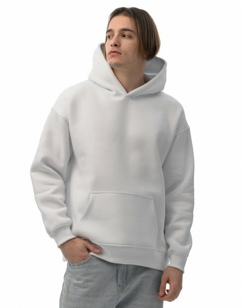 Чоловіча толстовка Maikoff Unisex unisexHoodie/belyi фото
