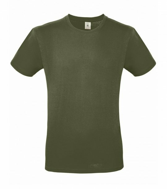 Чоловіча футболка B&C EXACT EXACT150/olive фото