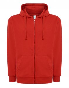 Чоловіча толстовка на замку JHK SWUA HOOD Червоний