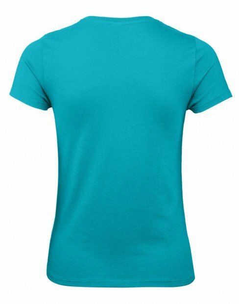 Женская футболка B&C WOMEN-ONLY #E150/WOMEN/Turquoise фото