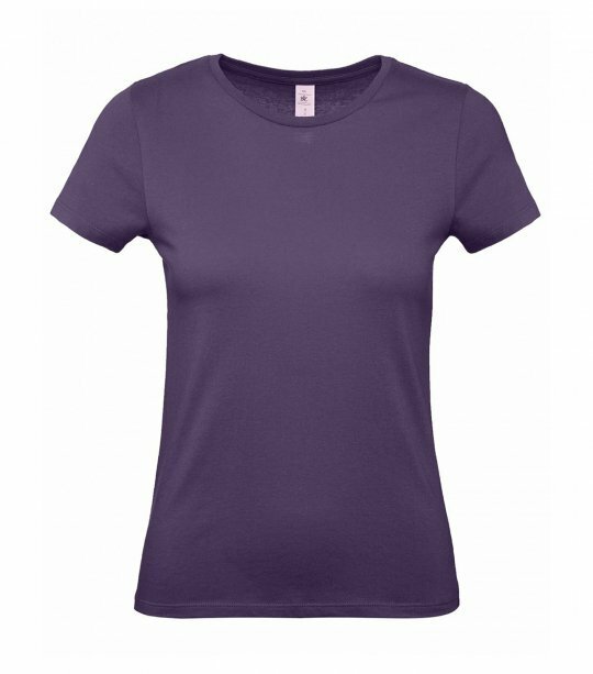 Женская футболка B&C WOMEN-ONLY #E150/WOMEN/RadiantPurple фото