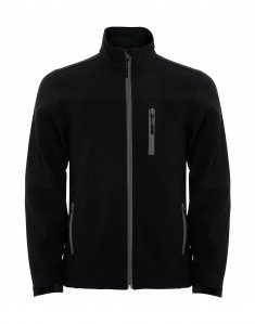 Мужская куртка софтшелл Roly ANTARTIDA Черный