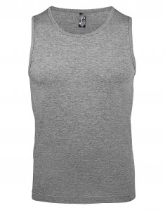 Мужская майка Sol's JUSTIN Серый меланж be_11465/350 фото