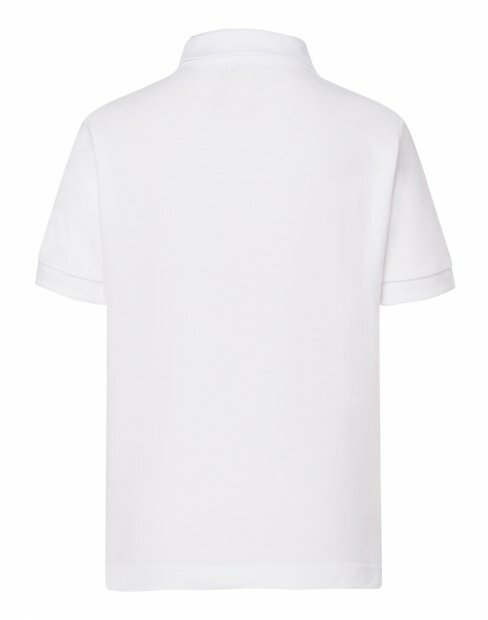 Детская футболка поло JHK Polo PKID210/WHI фото