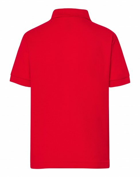 Детская футболка поло JHK Polo PKID210/RD фото