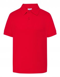 Дитяча футболка з поло JHK KID POLO Червоний