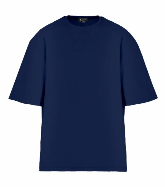 Чоловіча футболка Ray Market Oversize U0104/NavyBlue фото