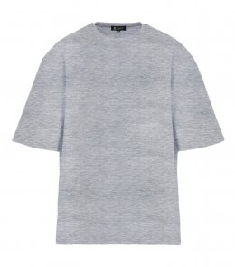 Футболка RM Oversize Unisex Сірий меланж