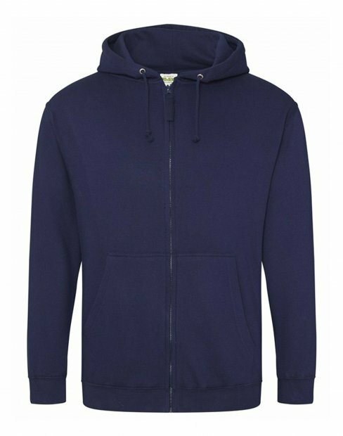 Чоловіча толстовка на замку JustHoods top_AWJH050/OXN фото