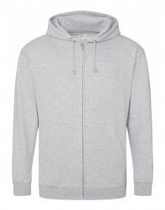 Чоловіча толстовка на замку Just Hoods ZOODIE Сірий меланж