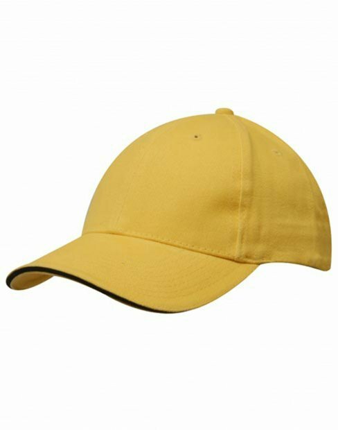 Кепка и панама Headwear Brushed Cotton Cap tt_4210/GO_BL фото