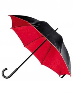 Зонт-трость двухцветный Красный be_45197/05 фото